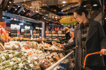 A Shopper's Delight: Exploring Fresh Produce in a Vibrant Market