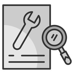 Quality Control  Icon Element For Design