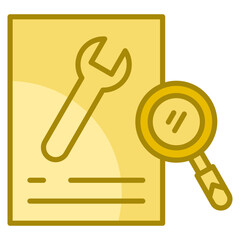 Quality Control  Icon Element For Design