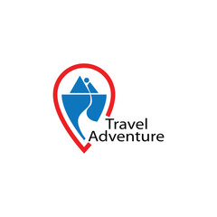 Location point Logo vector template