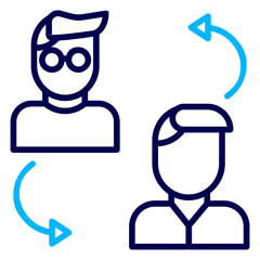User Change Outline Color icon