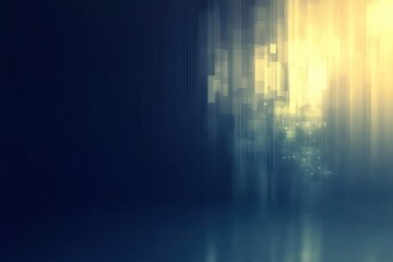 Fototapeta premium Glowing digital lines pulse across a high-tech backdrop, creating a stunning visual display of data flow and innovation.