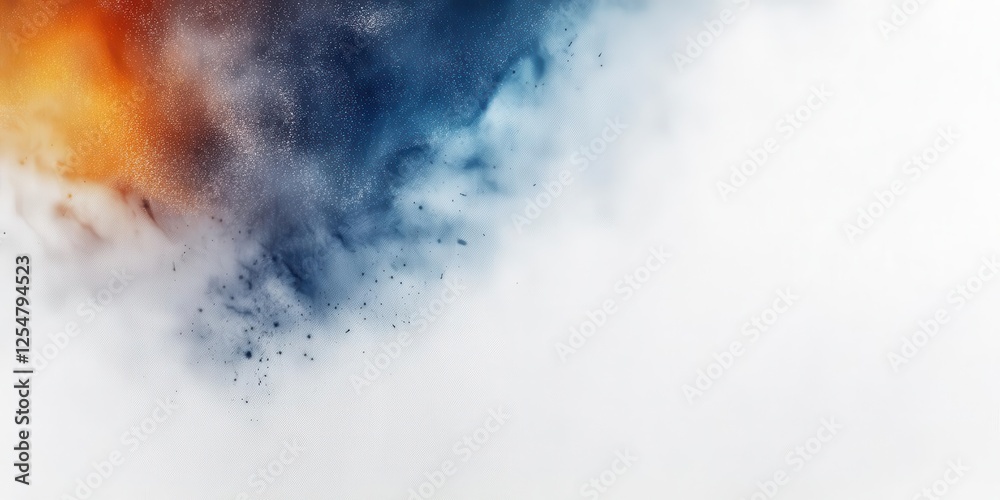 Poster dynamic brushstrokes and splattered hues blend harmoniously, creating a mesmerizing abstract canvas 