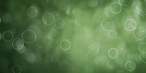 Blurred emerald lights dance across a spring-inspired abstract banner, signifying rejuvenation and the energy of a fresh beginning.