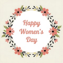 International happy womens day poster