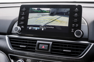 Rear view monitor for reversing system Car display and rear view camera parking assistant car...