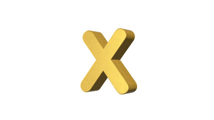 Obraz premium English alphabet Letter x 4k animated video. Script text labels.