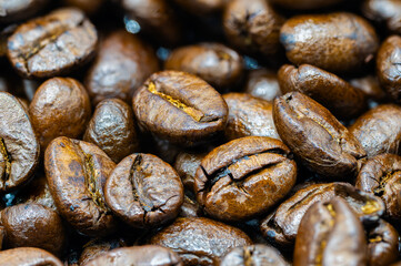 roasted coffee beans
