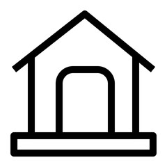 Building thin icon
