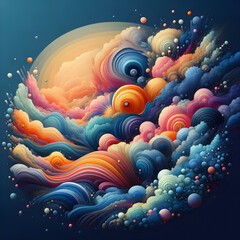 abstract space background