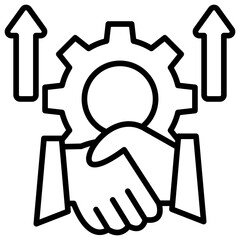 Partnership Development Icon