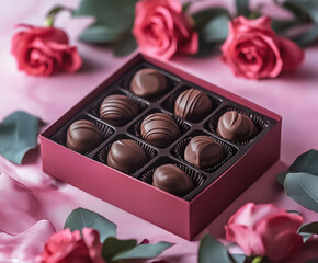 Box of chocolate gift