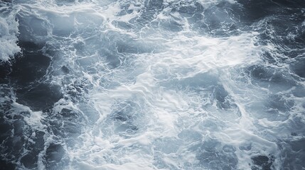 Fototapeta premium Turquoise waves gently kiss the sandy shore, embodying the serene essence of summer