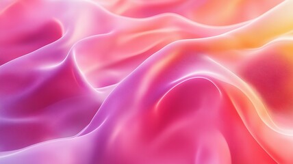 Obraz premium Soft Waves of Color Dance in a Gentle Light