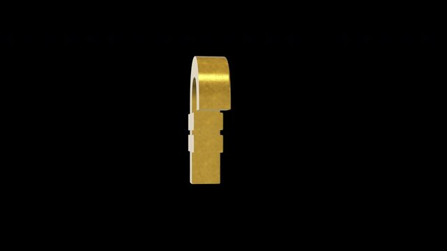 Golden Armenian dram Currency symbol. Presentations on Business, Financial, and Marketing Concepts. The Dram is the Currency of Armenia. 3D rendering.