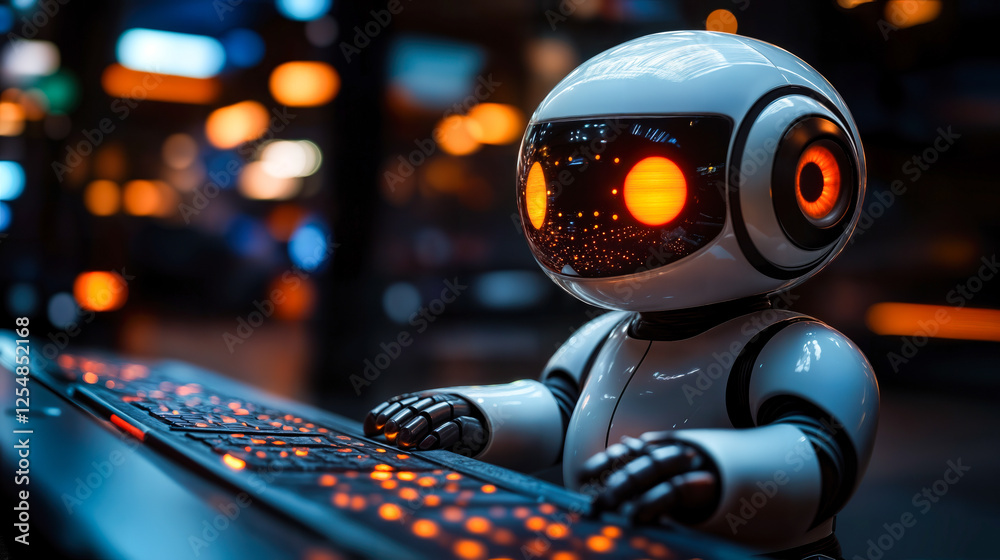 Poster ai-powered chatbot in customer support transforming business with cost-saving automation solutions a