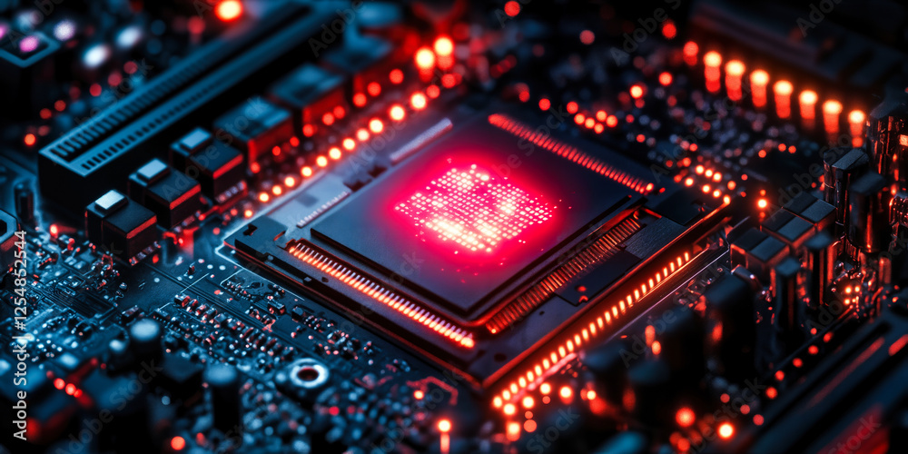 Aufkleber cutting-edge graphics and ai capabilities: advanced integrated gpu processor for next-gen computing 