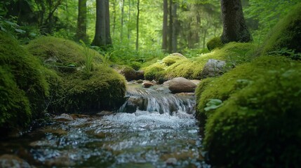 nice theme landscape, peaceful place