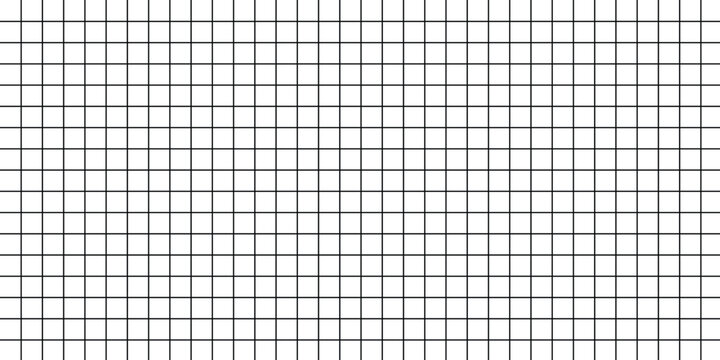 grid square graph line full page. Architect project texture. School math sheet. Notebook pattern. Checkered backdrop of map. Geometric banner. Technical blank. Grid, mesh. Plotting paper. EPS 10