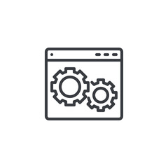 On-Page SEO line icon