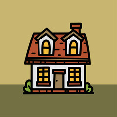 Cute Home Doodle 