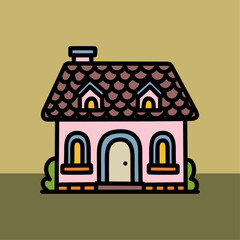 Cute Home Doodle 