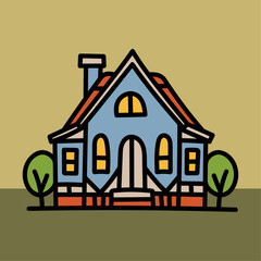 Cute Home Doodle 
