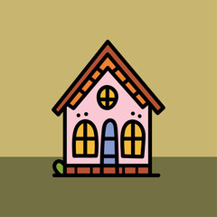 Cute Home Doodle 