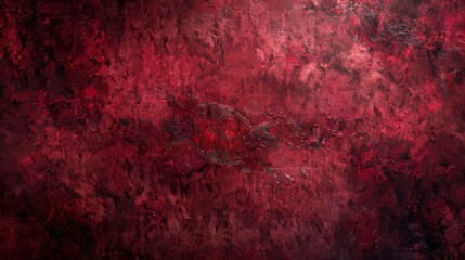 Obraz premium Red grunge textured wall. Abstract background for your design.