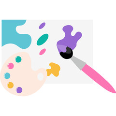 Art Tools Illustration