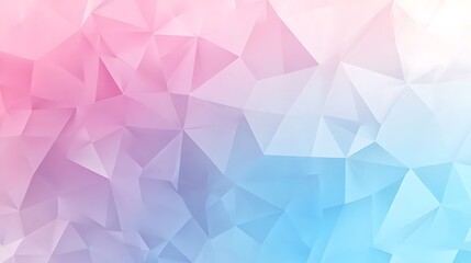 Obraz premium Abstract Pastel Triangle Geometric Background Design