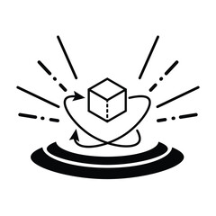 Virtual Technology Icon