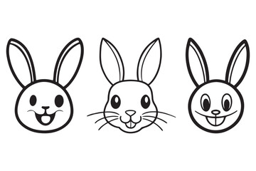 bunny face icon
