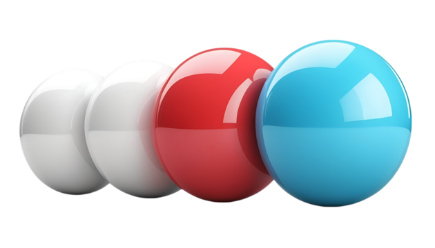 3D glossy rounded png