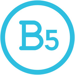 Vitamin B5 Line icon
