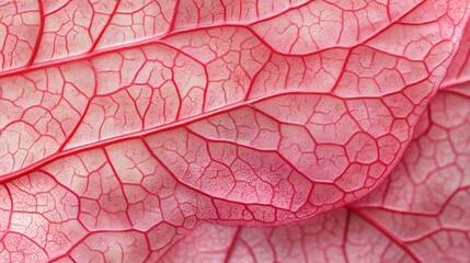 108.A macro shot of the red leaves of Iresine herbstii, with delicate veins and rich hues, providing an intricate and vibrant view of this unique flowering plant.