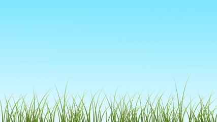 grass and sky background animation