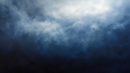 Obraz premium wisp of smoke forms blurred veil against dark background, creating mysterious and atmospheric scene. interplay of light and shadow evokes sense of depth and intrigue