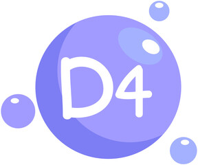 Vitamin D4 Icon 