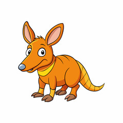 illustration of a aardvark 