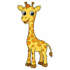 giraffe vector illustration
