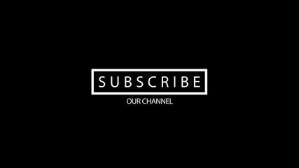 Social media end-screen video for content creators subscribe intro outro card for gaming and video channel - Powered by Adobe