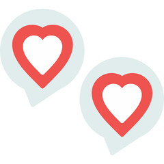 Love Chat Icon