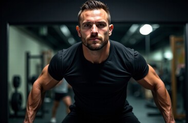 Dynamic Fitness Scene of Determination