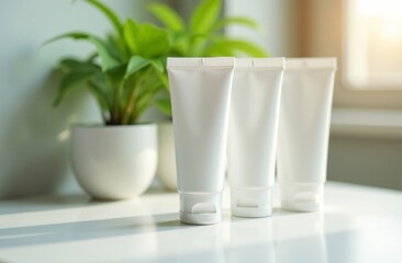 Modern Bathroom with Whitening Toothpaste