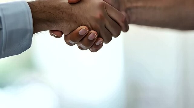 Business Owner Negotiating Contract with Outsourcing Provider