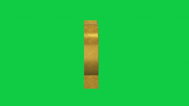 Costa rican colon currency symbol, golden money sign. Presentations on Business, Financial, and Marketing Concepts. 3D rendering.