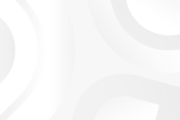 Simple White Background with Soft Blurred Shapes and Smooth Gradient Effect