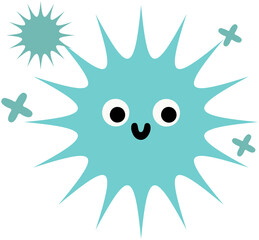 Cartoon Bacteria icon