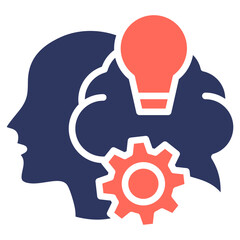 Sustainable Innovation glyph color icon